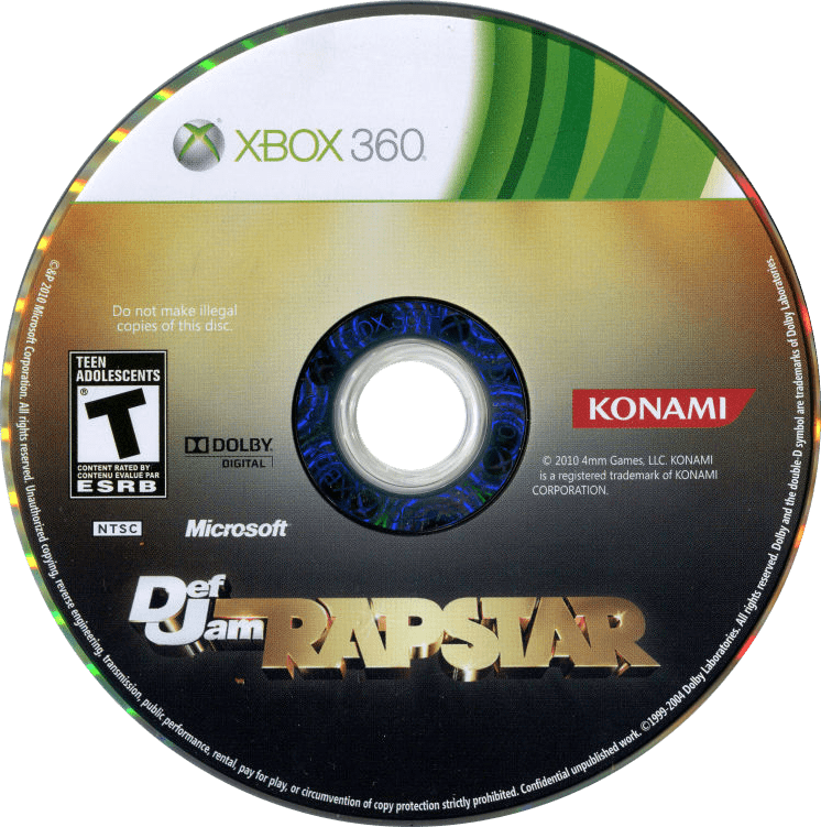 Def Jam Rapstar media 1 for Xbox 360